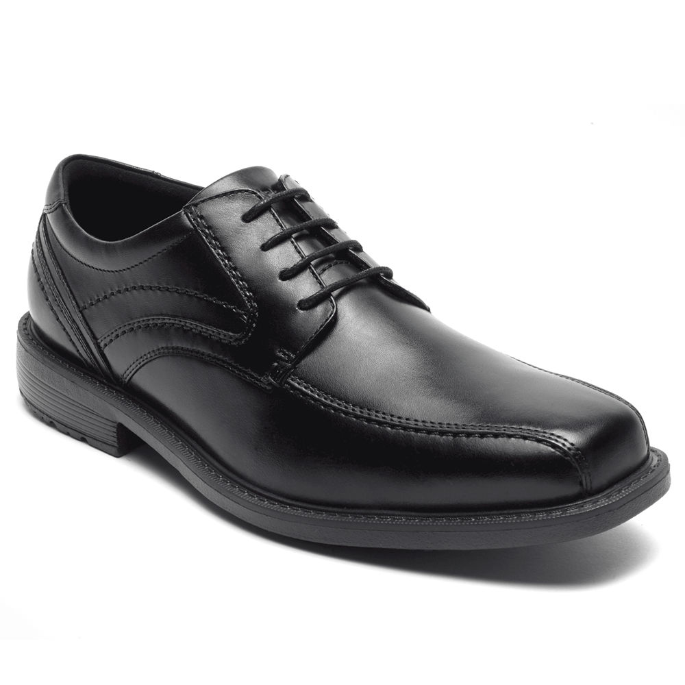 Rockport Mens Style Leader 2 Bike Toe - Oxfords Black - ITD614859